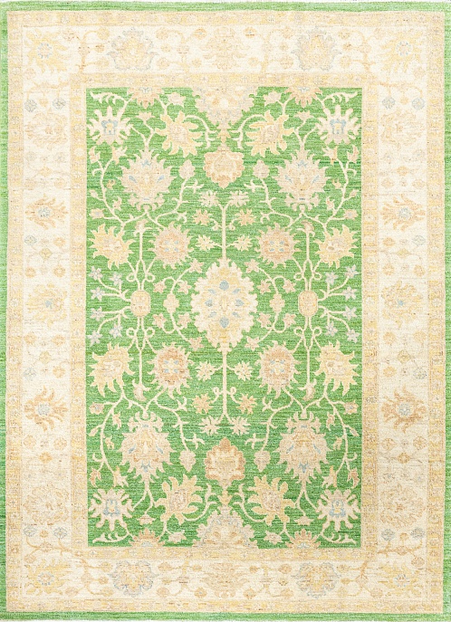 Пакистанский ковер из шерсти «ZIEGLER FARHAN» GRN-IVR(145x196)