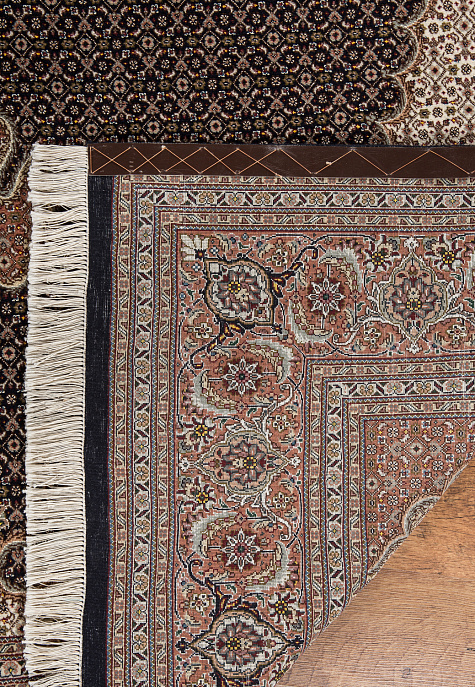 Иранский ковёр из шерсти и шёлка «TABRIZ MAHI» 13-56-IR