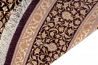 Иранский ковер из шёлка «QUM MM IR» 14-244-IR(Oval) 4