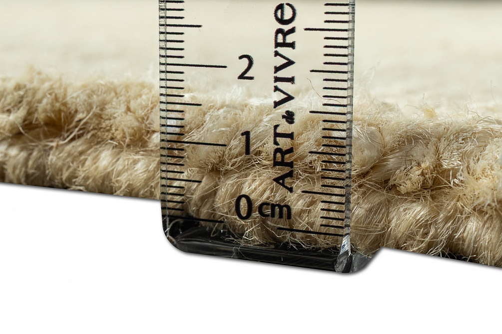 Индийский ковер из джута «JUTE MODERN» 1517-WHITE