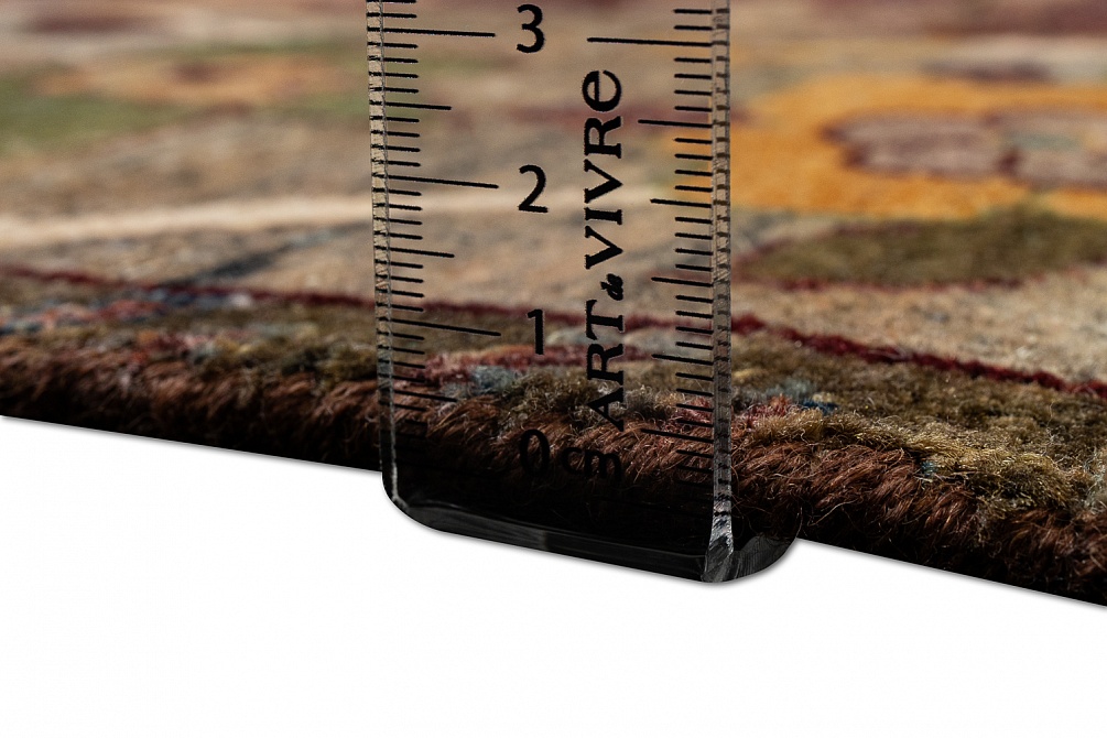 Индийский ковер из шерсти «ZIEGLER VINTAGE» AC228-PINK-MIX(370x442)