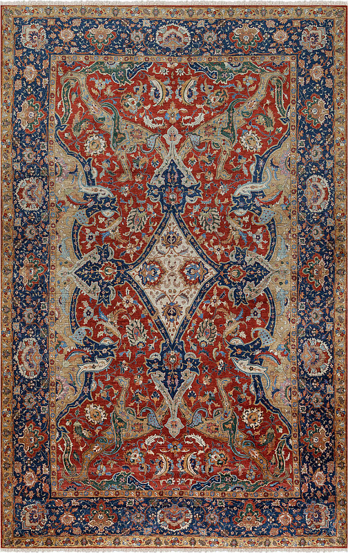 Турецкий ковёр из шёлка