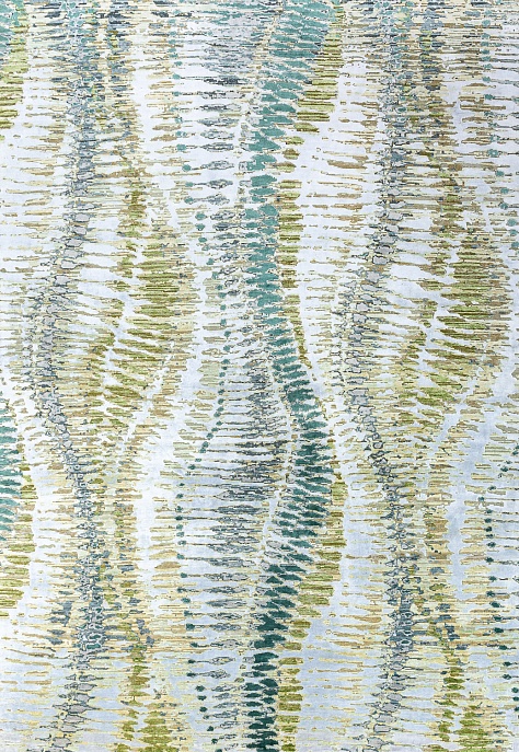 Индийский ковер из шёлка и шерсти «HOLLYWOOD ART» M218-GREEN