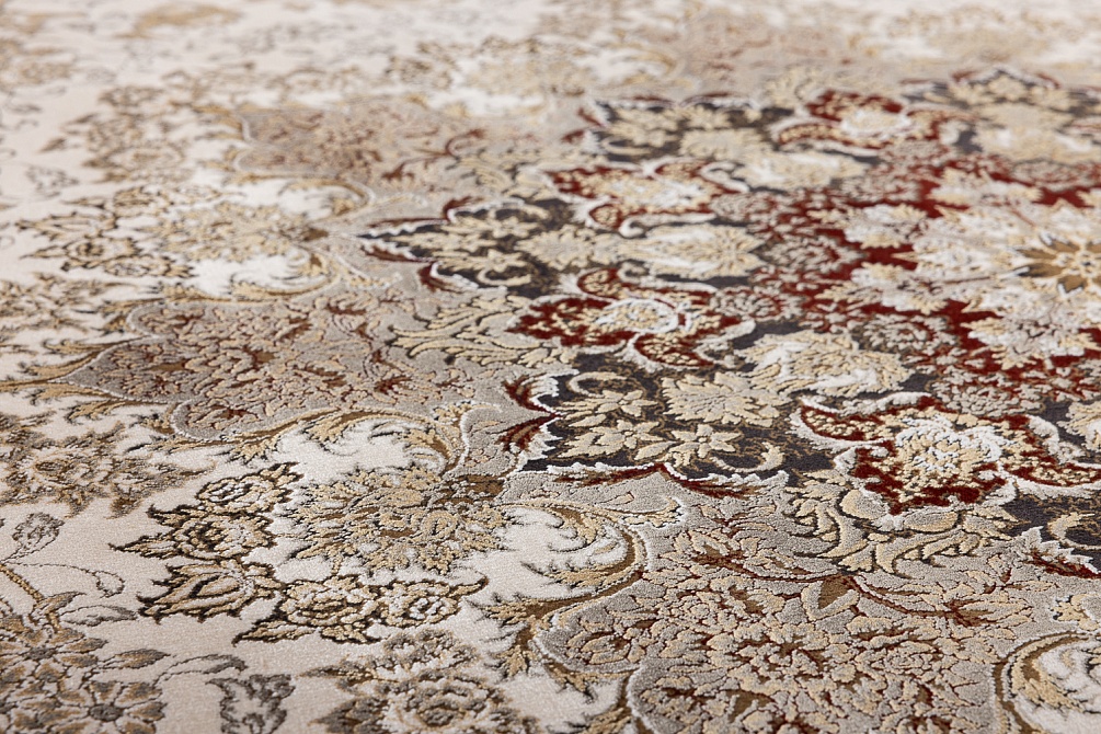 Иранский ковер из шёлка, бамбукового шёлка и акрила «NARSIS» 8310(Round) 6