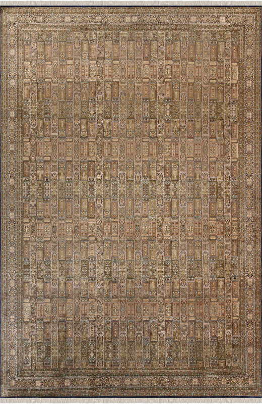 Индийский ковёр из шёлка
