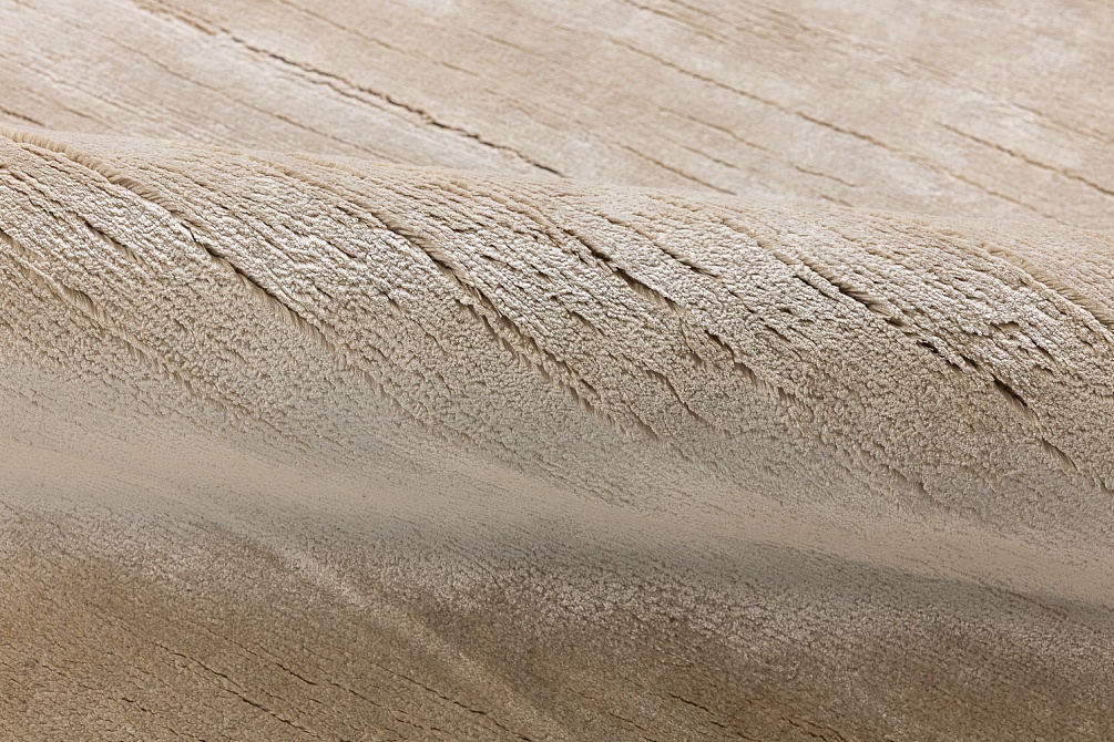 Индийский ковер из шёлка «SILK VEIL» PLAIN-G099(Round)