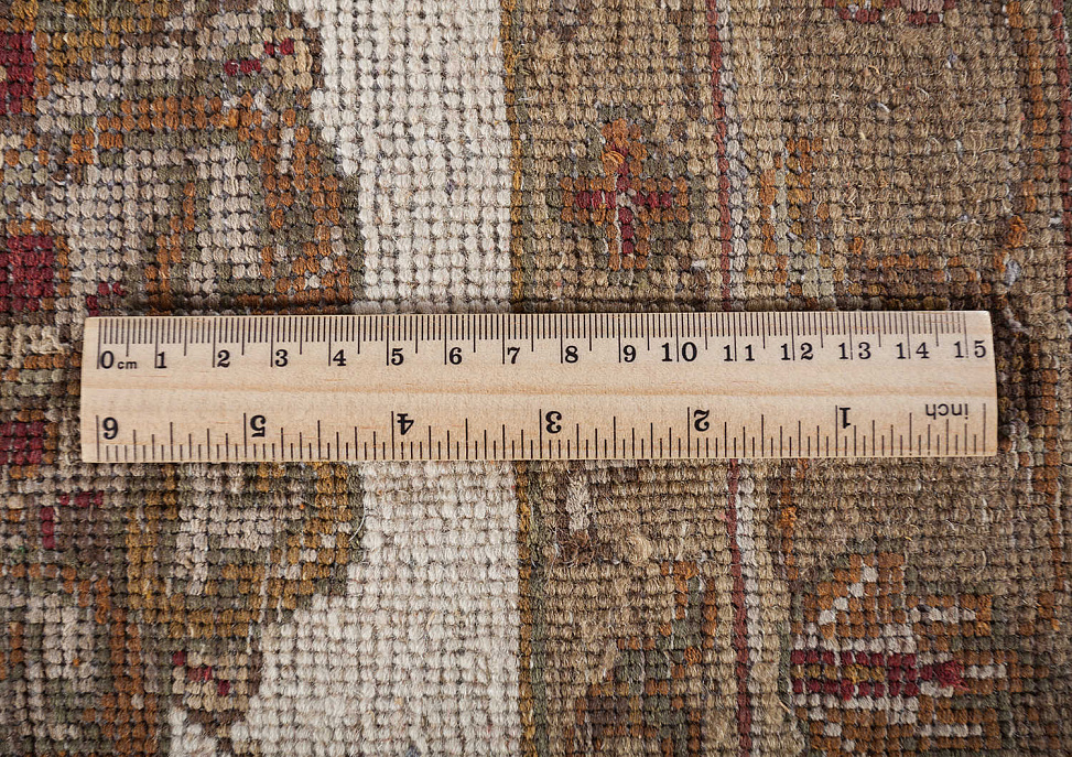 Индийский ковёр из шерсти и шёлка «PLATINUM K.A.» KA102-IVR-IVR