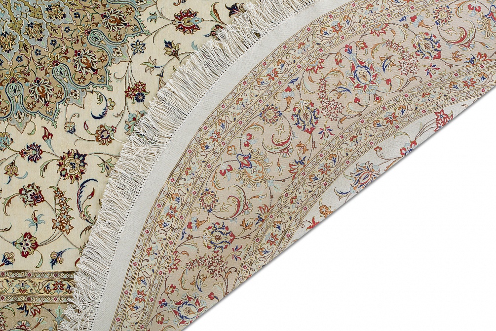 Иранский ковер из шёлка «QUM MM IR» 13-27-IR(Oval) 5