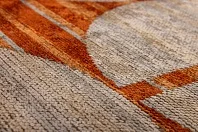 Турецкий ковер из хлопка, вискозы и полиэстера «ISTANBUL» ECLIPSE RUST - TERRA 5
