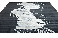 Индийский ковер из шерсти и шёлка «CHRISTOPHER GUY» CGS22-NOIR 2