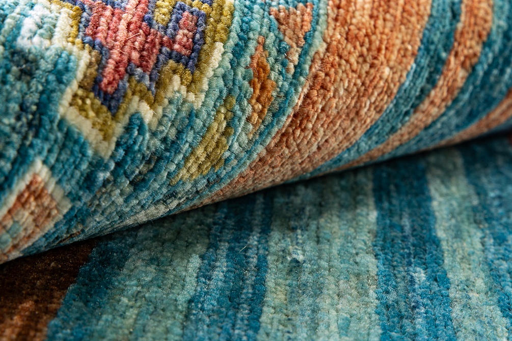 Пакистанский ковер из шерсти «SHAWL KANDI» MULTY-MULTY(168x237)