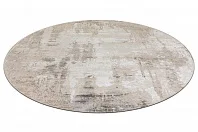 Турецкий ковер из эвкалиптового шёлка и акрила «CHERUTTI» 1935-BGE(Round) 2