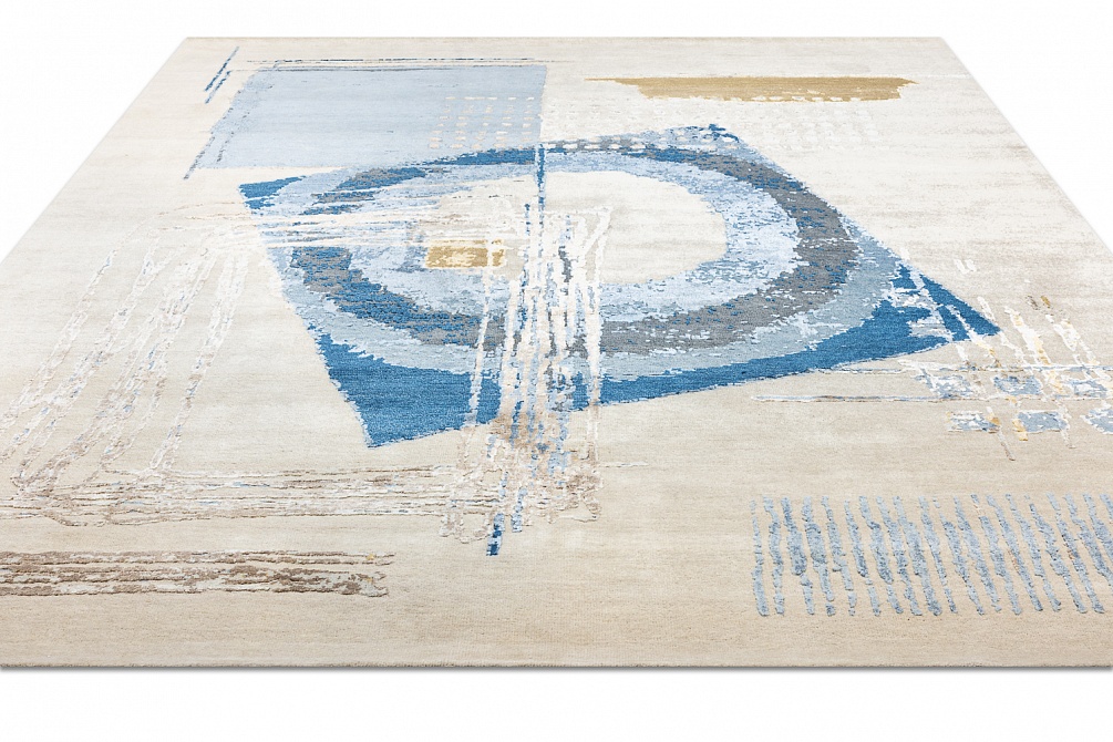 Индийский ковер из шерсти и шёлка «HOLLYWOOD ART» COL-243