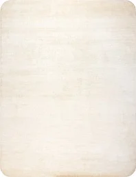 Индийский ковер из шёлка «BLANC DE BLANCS» PLAIN-CORNER-WHITE 1