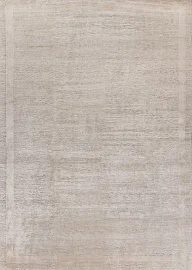 Индийский ковер из шёлка, шерсти и хлопка «BLANC DE BLANCS» KERES-NAT-SAND 1