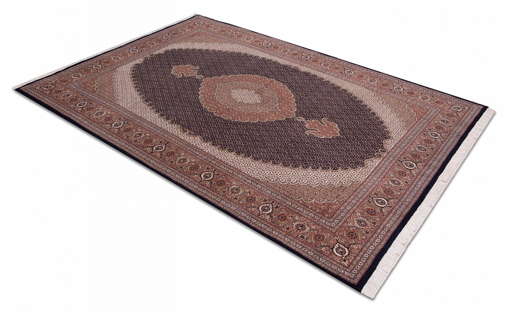 Иранский ковер из шерсти и шёлка «TABRIZ MAHI» 13-37-IR 3