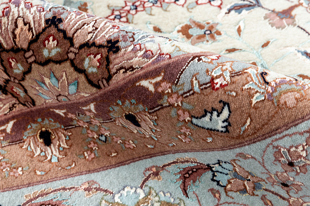 Иранский ковёр из шерсти и шёлка «TABRIZ IR» 11-444-IR