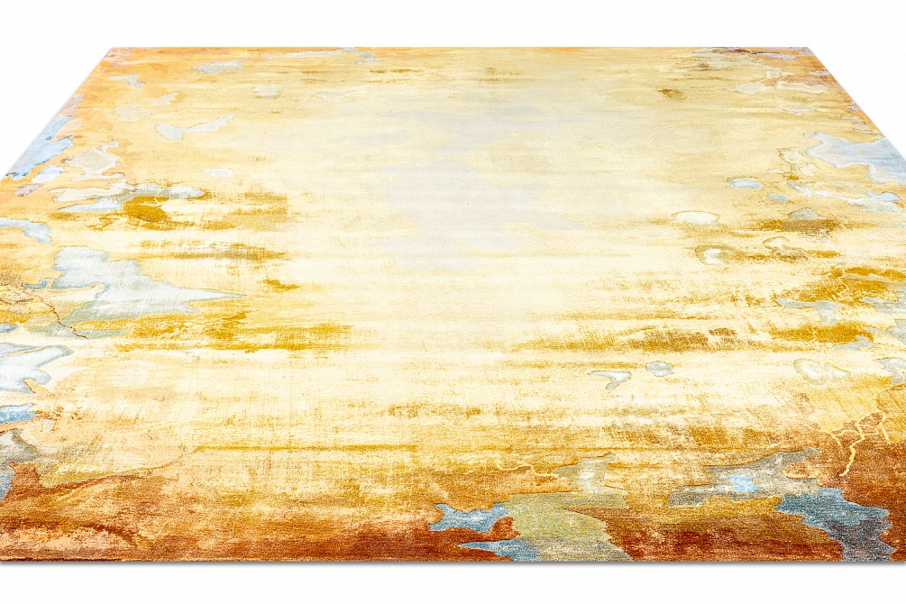 Китайский ковер из шерсти и арт-шёлка «PRISMATIC N» PRS29-GOLD-MLT 2