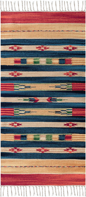 Индийский ковер из хлопка «KILIM COTTON» CT5-MIX