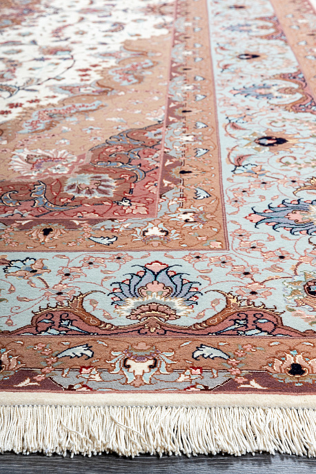 Иранский ковёр из шерсти и шёлка «TABRIZ IR» 11-444-IR