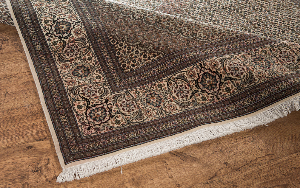 Иранский ковёр из шерсти и шёлка «TABRIZ MAHI» 801-3288-IR