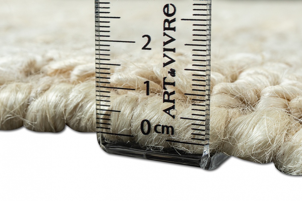 Индийский ковер из джута «JUTE MODERN» ZA581-N.WHITE