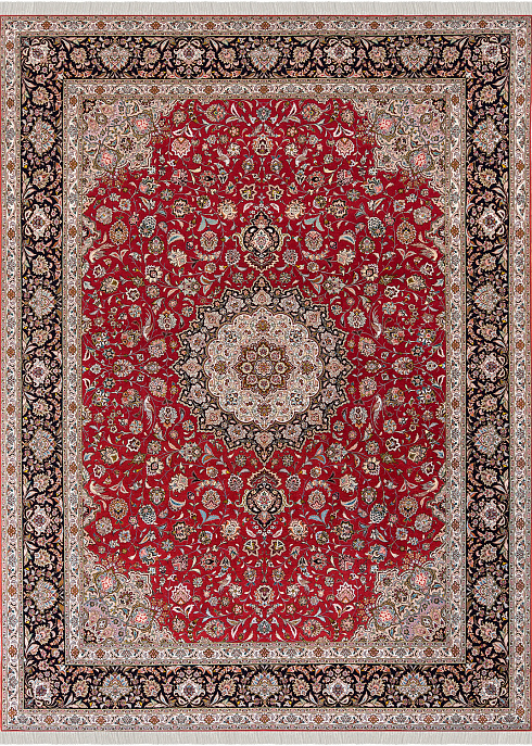 Иранский ковер из шерсти и шёлка «TABRIZ IR» 11-68-IR