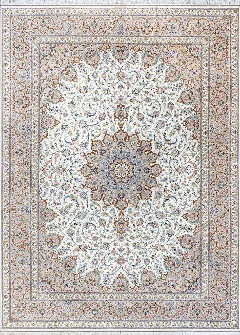Иранский ковер из шёлка «QOM» 21-1031