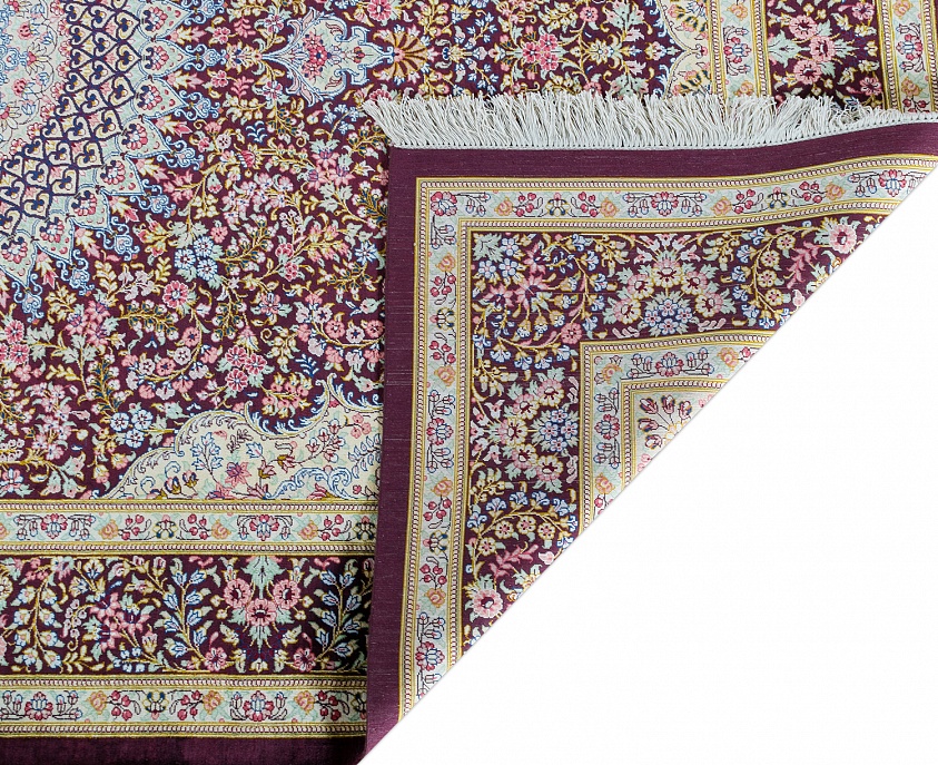 Иранский ковер из шёлка «QUM MM IR» 14-238-IR SHIRAZI 4