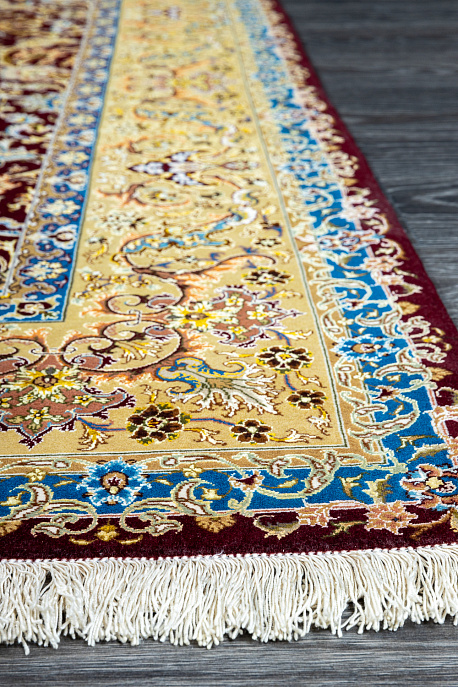 Иранский ковёр из шерсти и шёлка «TABRIZ SHIRFAR» 14-282-IR