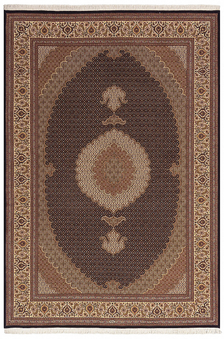 Иранский ковер из шерсти и шёлка «TABRIZ MAHI» 9-744-Piroozian-IR
