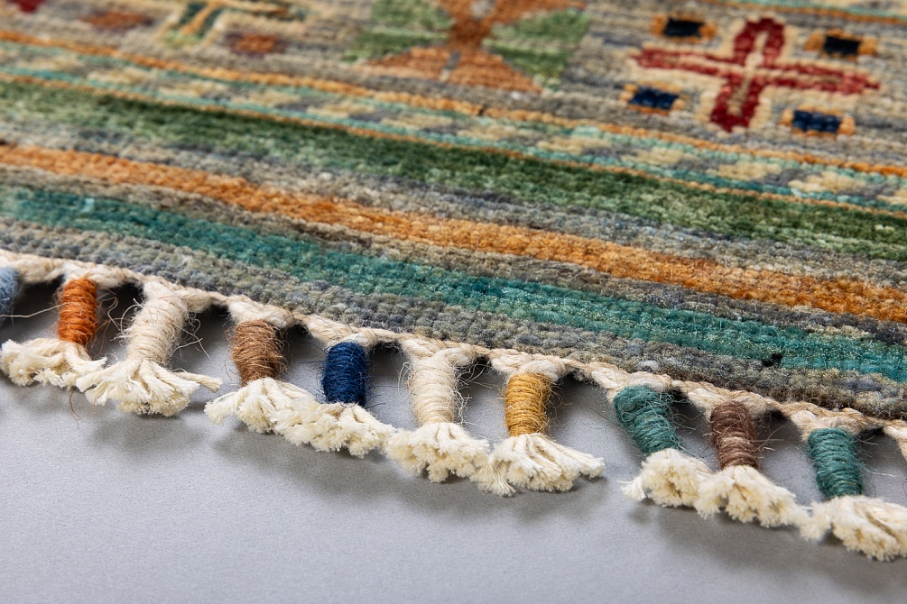 Пакистанский ковер из шерсти «SHAWL KANDI» MULTY-MULTY(80x122)