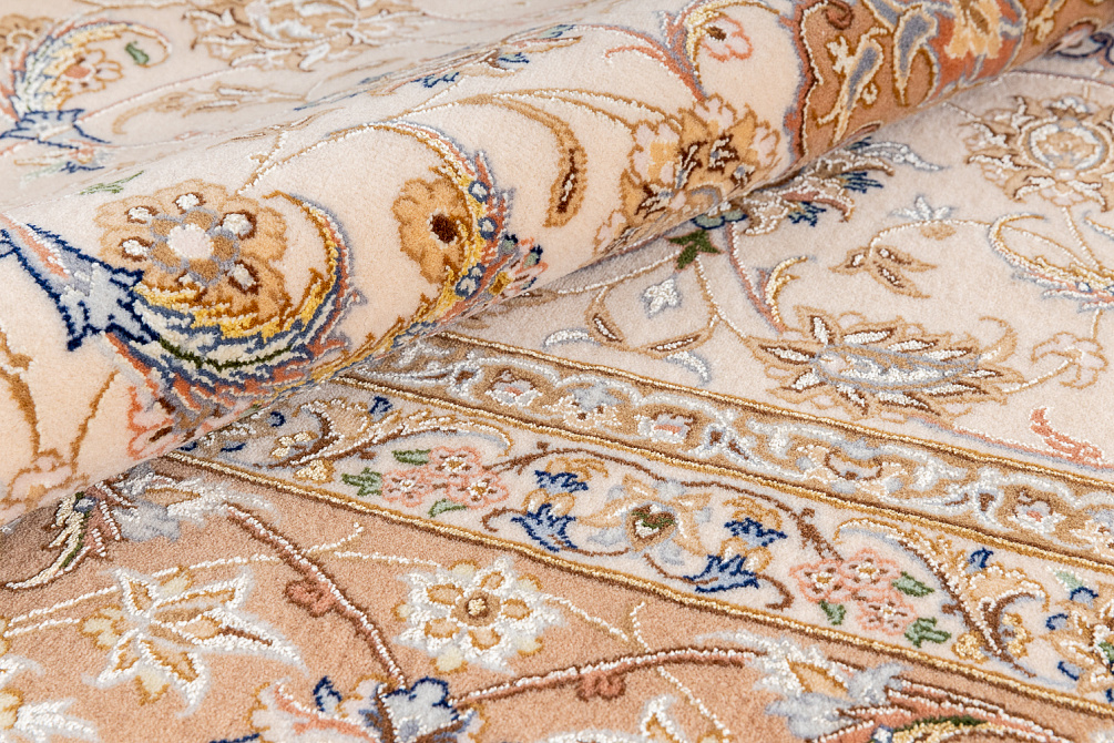 Иранский ковёр из шерсти и шёлка «ISFAHAN IR» 11-479-IR