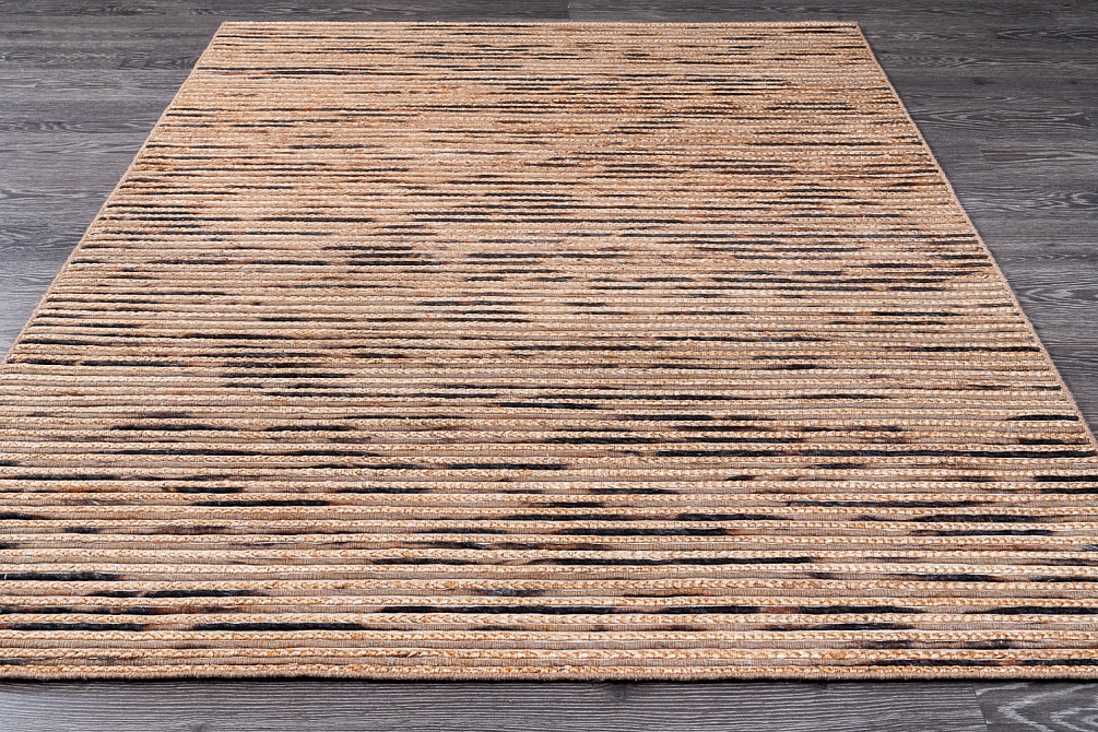 Индийский ковер из джута и шерсти «KUSH» 2017131-WHEAT BROWN