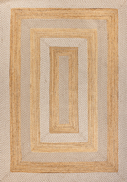 Индийский ковёр из джута