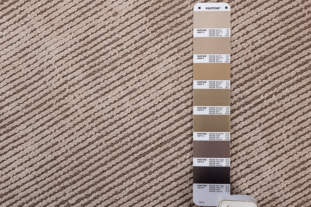 Индийский ковер из шерсти и арт-шёлка «MURUGAN» PLAIN-TAUPE-AG06/A036 12