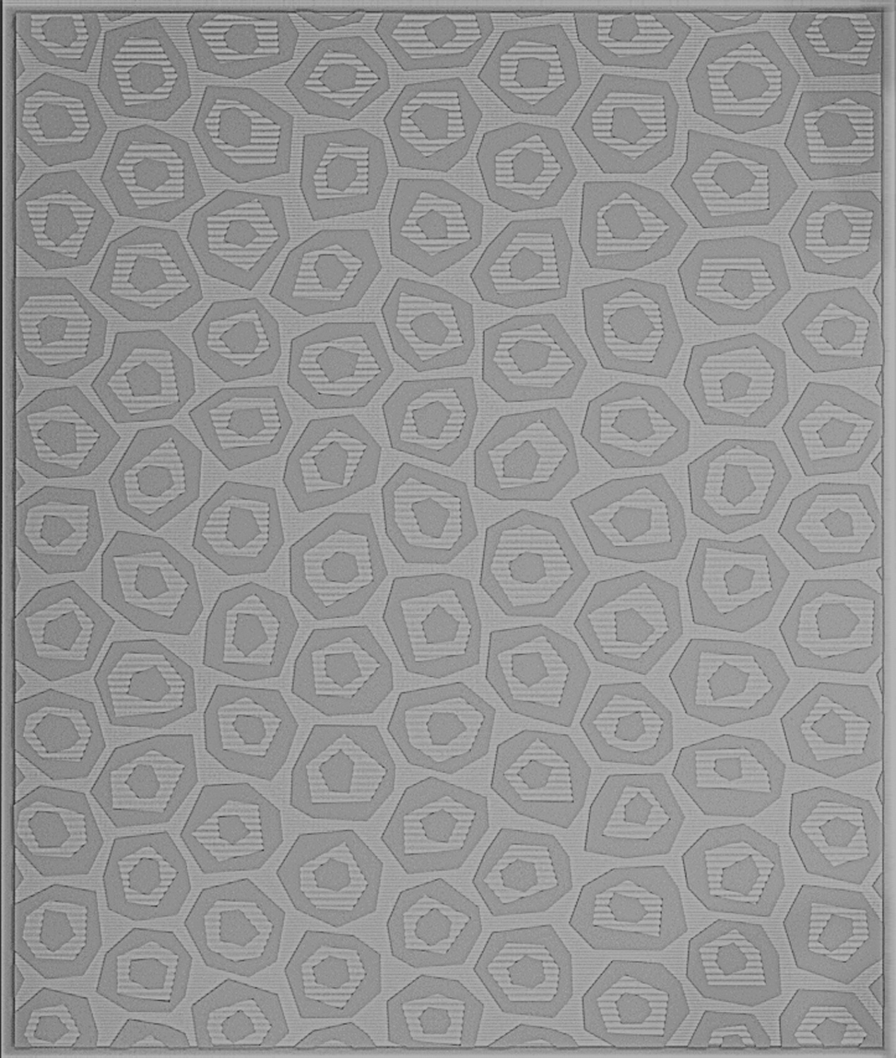Индийский ковер из шерсти «Art de Vivre by DETALI» design Olga Deshura «CAVIAR MINIMUM»