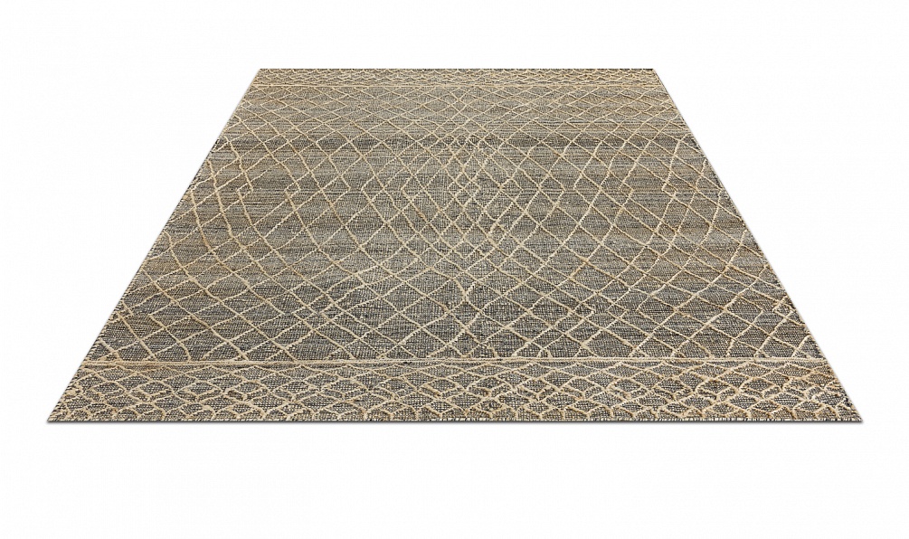 Индийский ковер из джута и шерсти «JUTE» 1405-CREAM 2