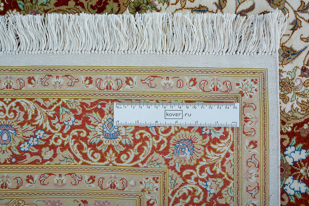 Иранский ковёр из шёлка «QOM» 13-7021/S-IR