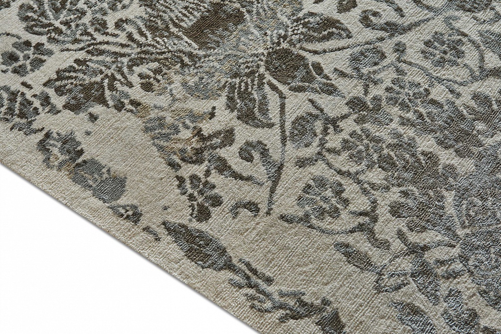 Непальский ковер из шерсти и шёлка «JABU SILK 60» C755-X377
