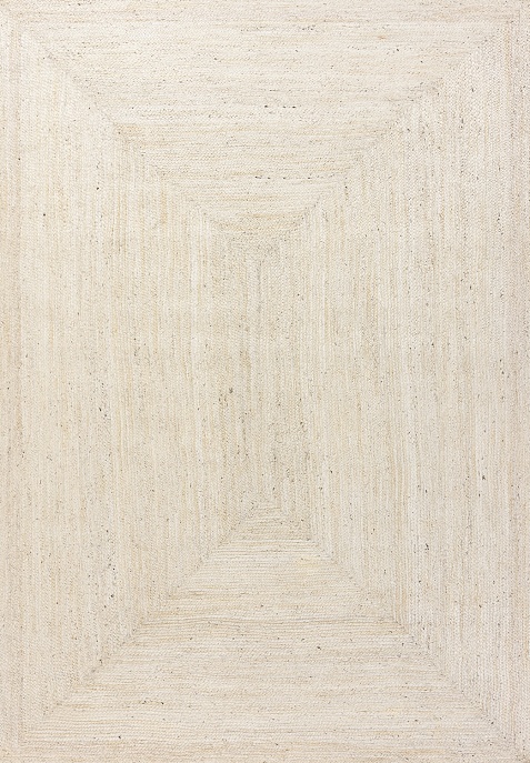 Индийский ковер из джута «JUTE» WHITE 1