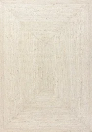 Индийский ковер из джута «JUTE» WHITE 1