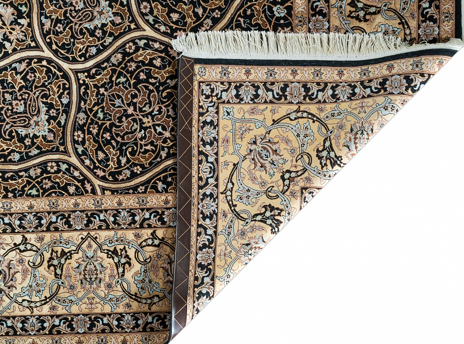 Иранский ковер из шерсти и шёлка «ISFAHAN IR» 14-206-IR