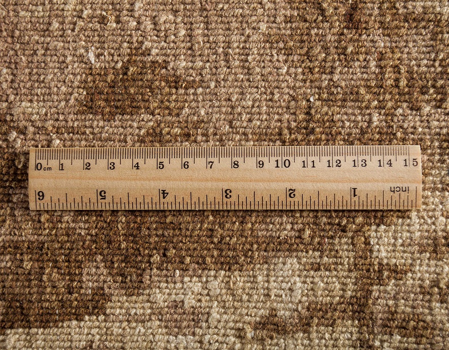 Индийский ковер из шерсти и шёлка «VINTAGE LUXE» VC01-MLT-BRN-GLD