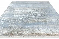 Индийский ковер из шерсти и шёлка «WEST HOLLYWOOD» PJ2103-GREY-GOLD 2