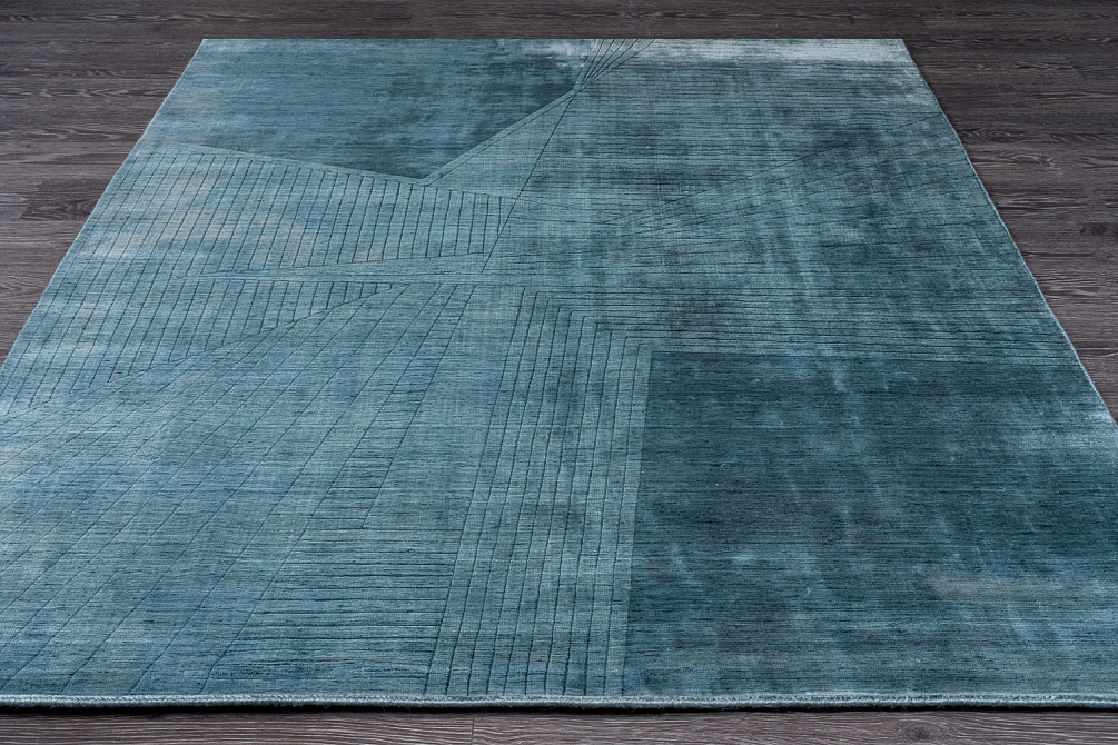 Индийский ковёр из арт-шёлка и шерсти «JAZZ» 2021071-D101