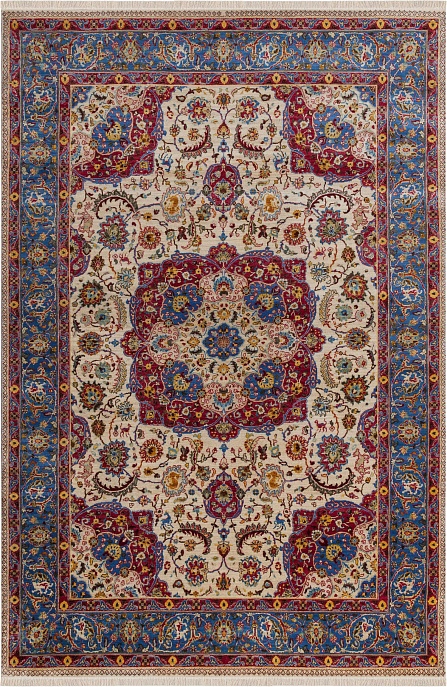 Индийский ковер из шерсти «TABREZ-A» TABREZ-1-7-AH12-BG04