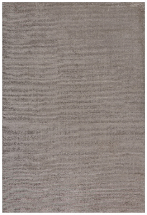 Индийский ковер из шерсти и арт-шёлка «MURUGAN» PLAIN-TAUPE-AG06/A036