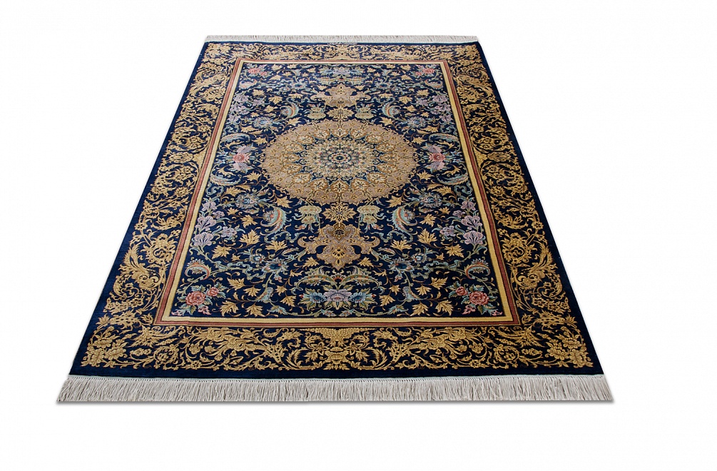 Иранский ковер из шёлка «QOM» 12-452/S-IR