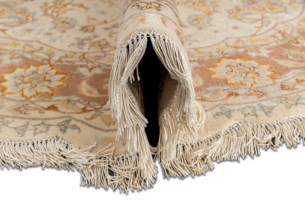 Иранский ковер из шерсти и шёлка «TABRIZ IR» 9-701-IR(Round) 6